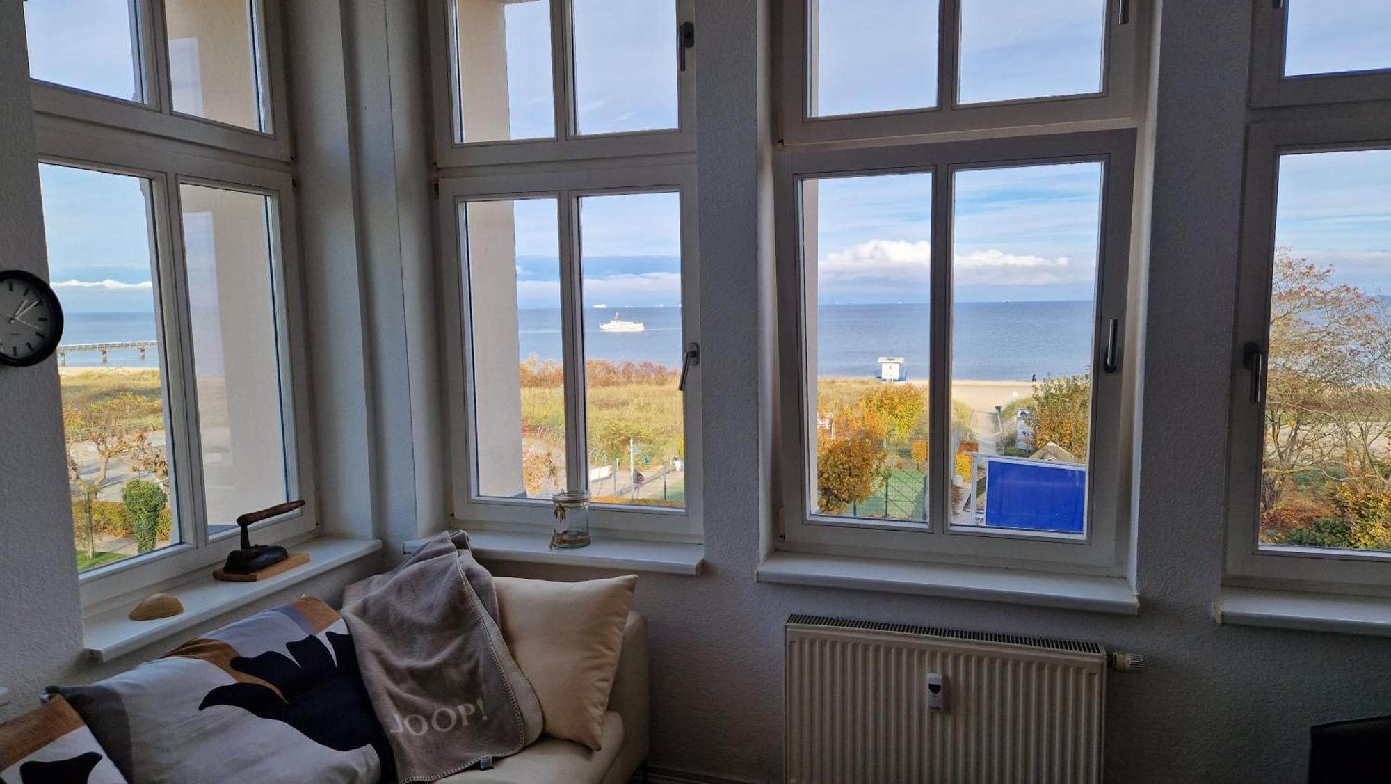 Villa Anna Meerblick Erste Reihe Heringsdorf Dış mekan fotoğraf
